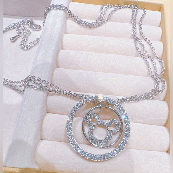 Mickey necklace and earrings set - Picture 3 of 6